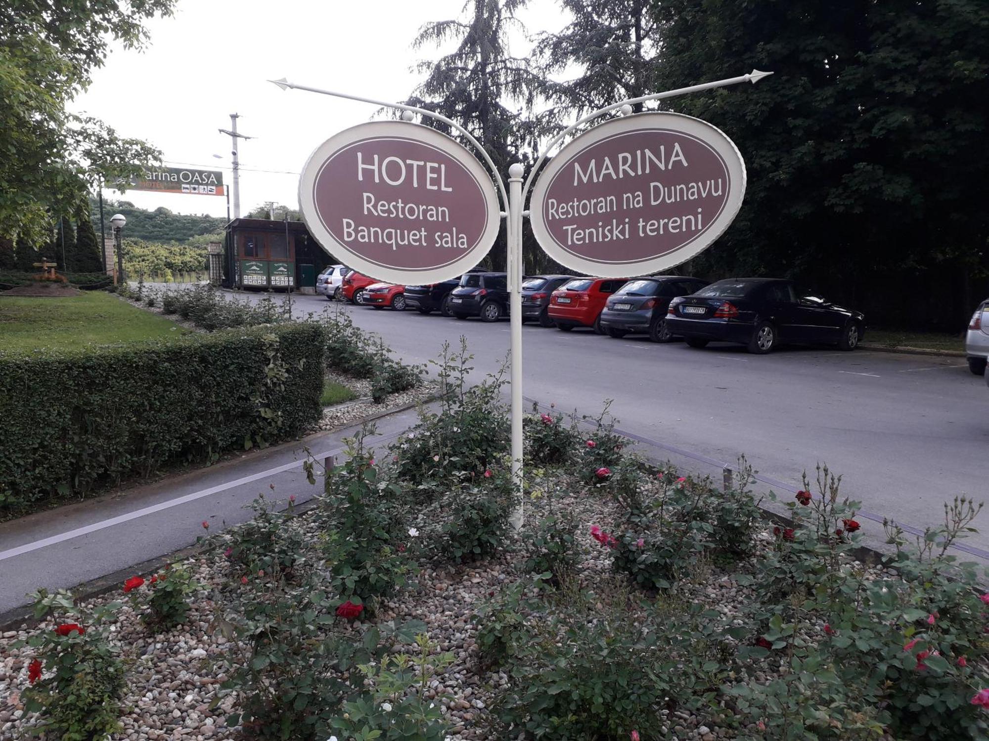 Hotel Marina Oasa Grocka Exteriör bild